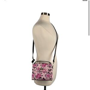 Betsey Johnson floral purse pink